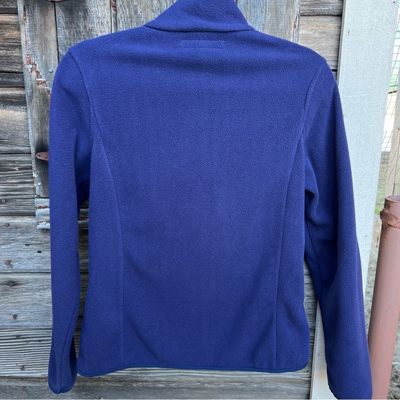 Navy Fleece Zip Small - Picture 2 of 4